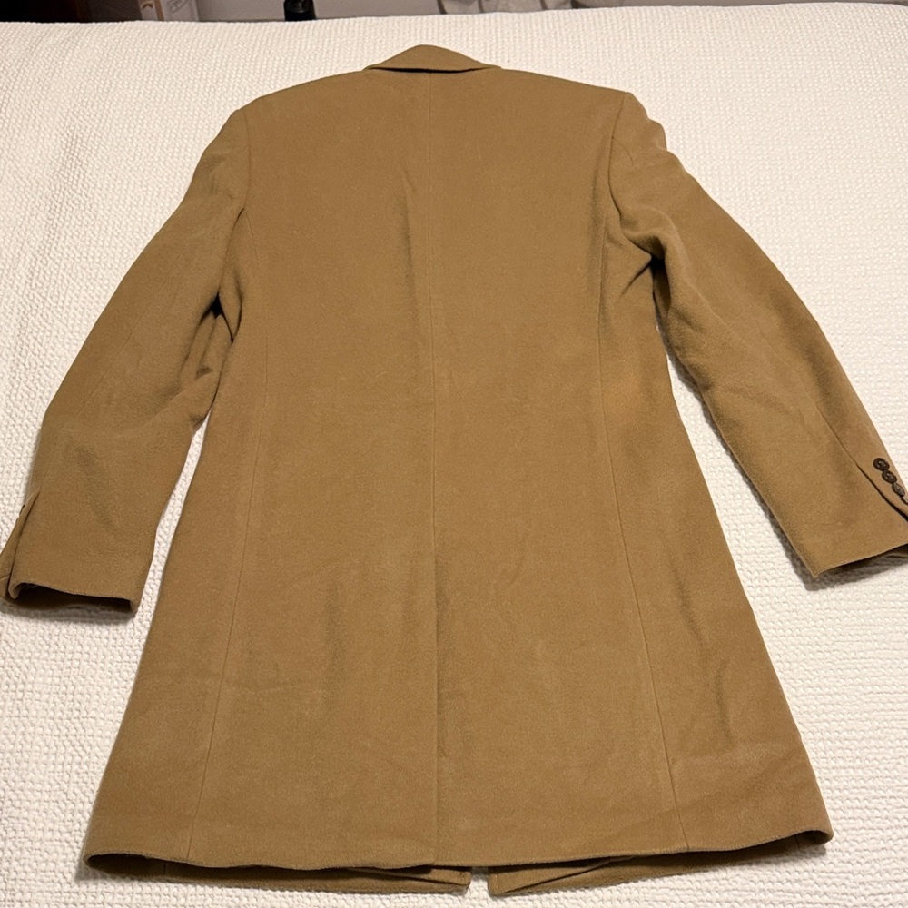 Ralph Lauren Camel Pea Coat - Picture 4 of 5